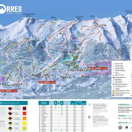 Les Gradins - Grand Pour 4 Personnes Mae-2664 Lejlighed Les Orres